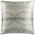 Magma Nickel Grey Throw Pillow With Insert
