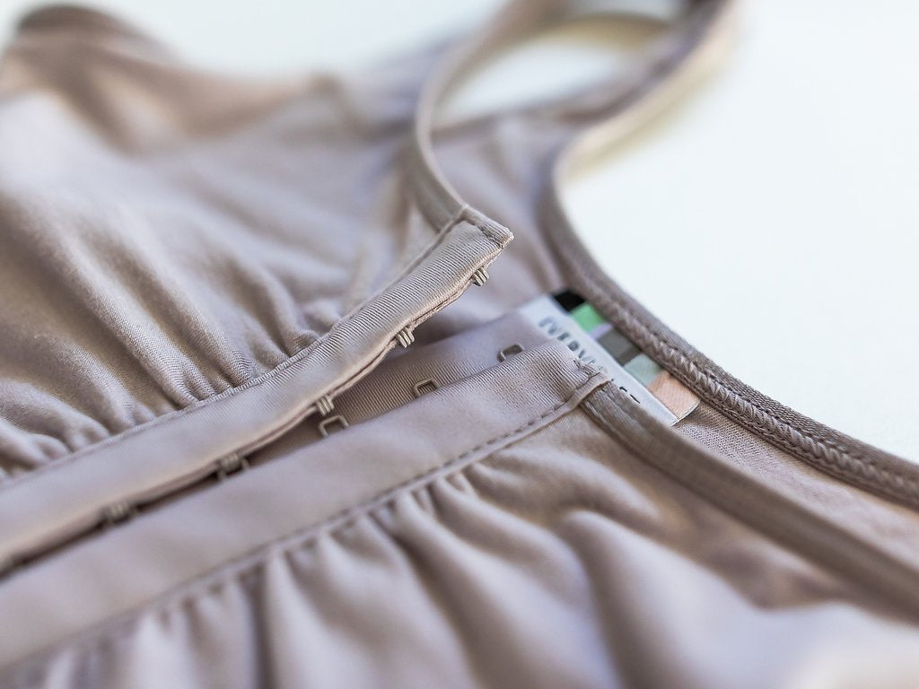 Maia Front Close Bra, Mauve