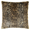 Margay Brown Throw Pillow