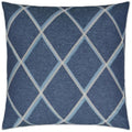 Markham Denim Blue Throw Pillow With Insert