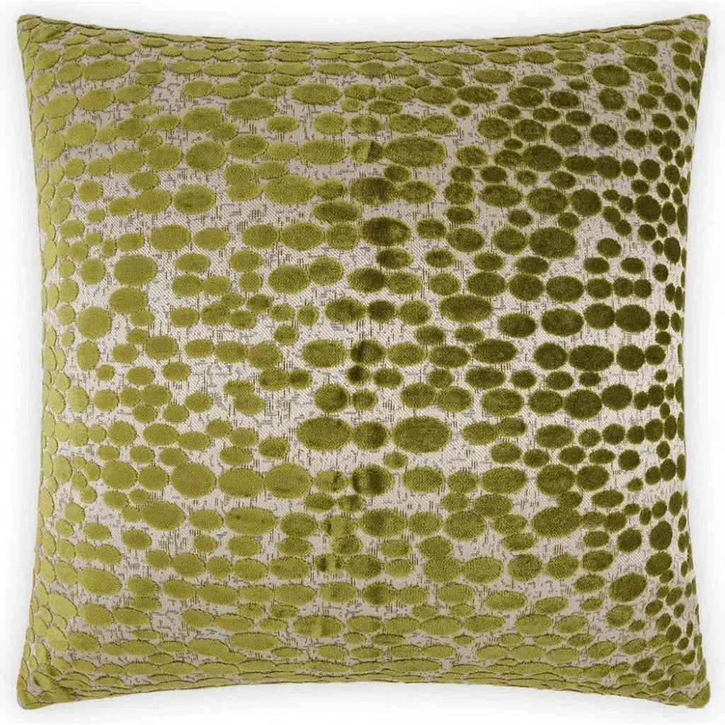 Markle Peridot Green Throw Pillow With Insert