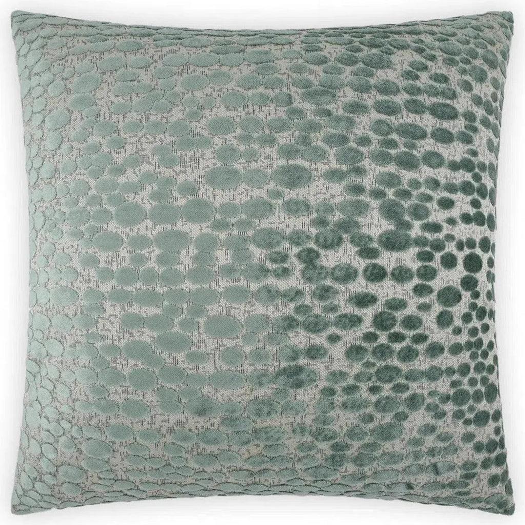 Markle Seaglass Grey Throw Pillow With Insert