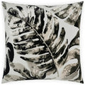 Massala Onyx Black Throw Pillow With Insert