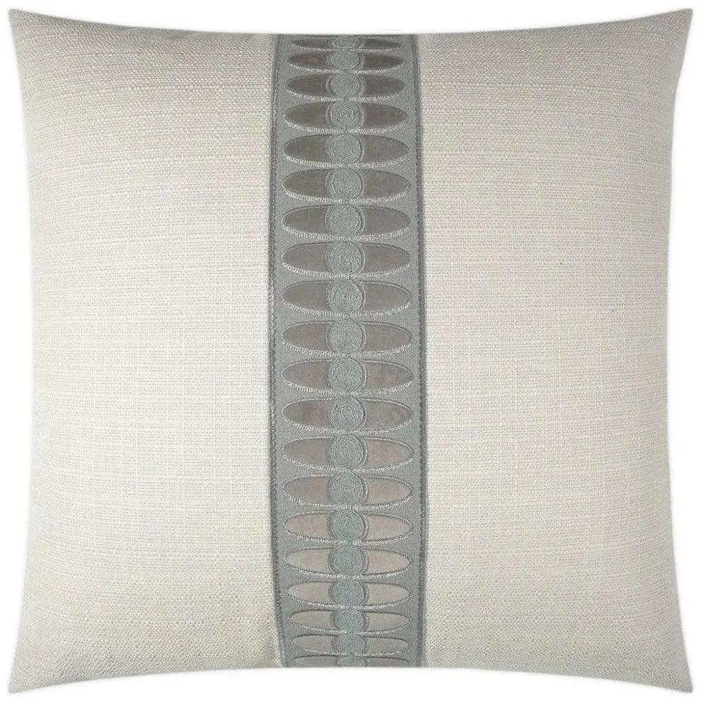 Mati Linen Grey Throw Pillow With Insert