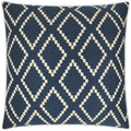 Matteo Blue Blue Throw Pillow With Insert