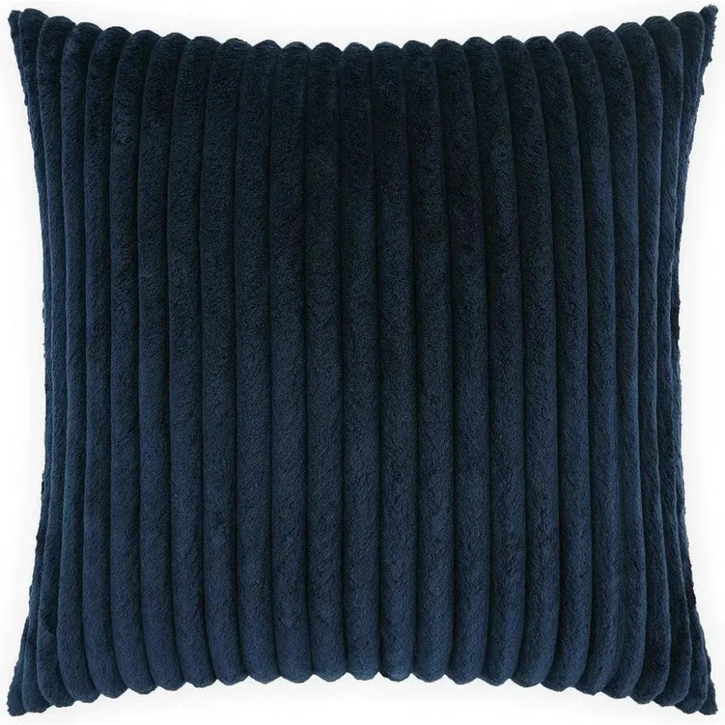Megga Navy Blue Throw Pillow With Insert