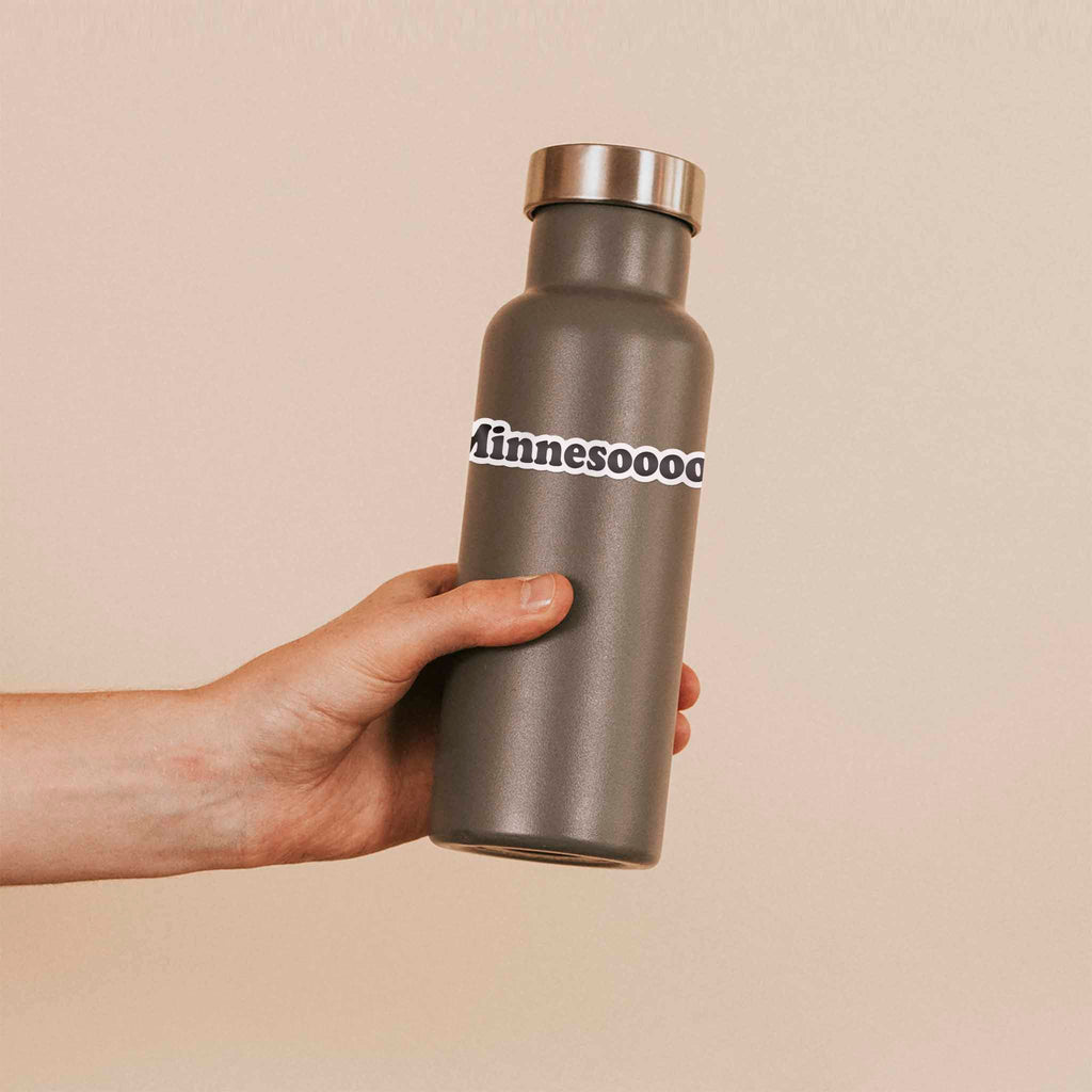 Minnesota Sticker for Hydroflask - Funny Midwest Decals