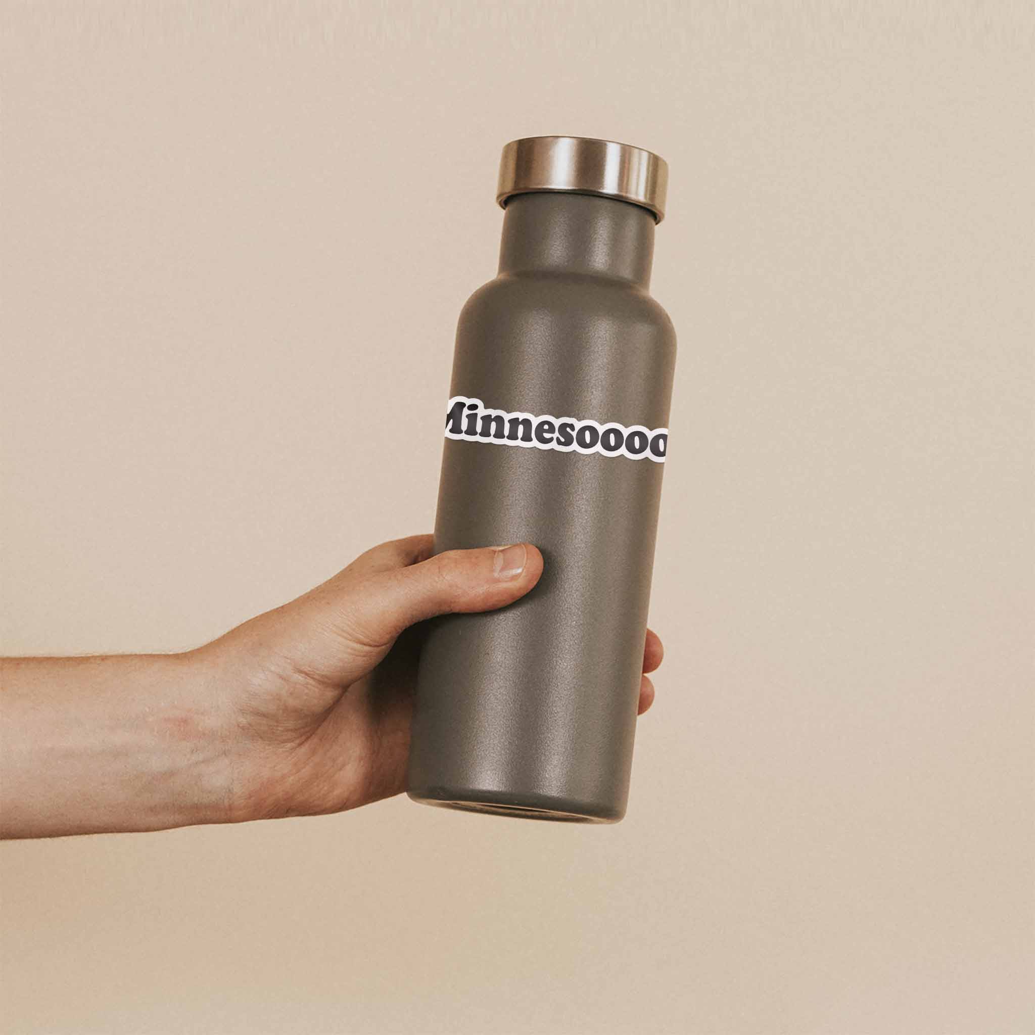 Minnesota Sticker for Hydroflask - Funny Midwest Decals