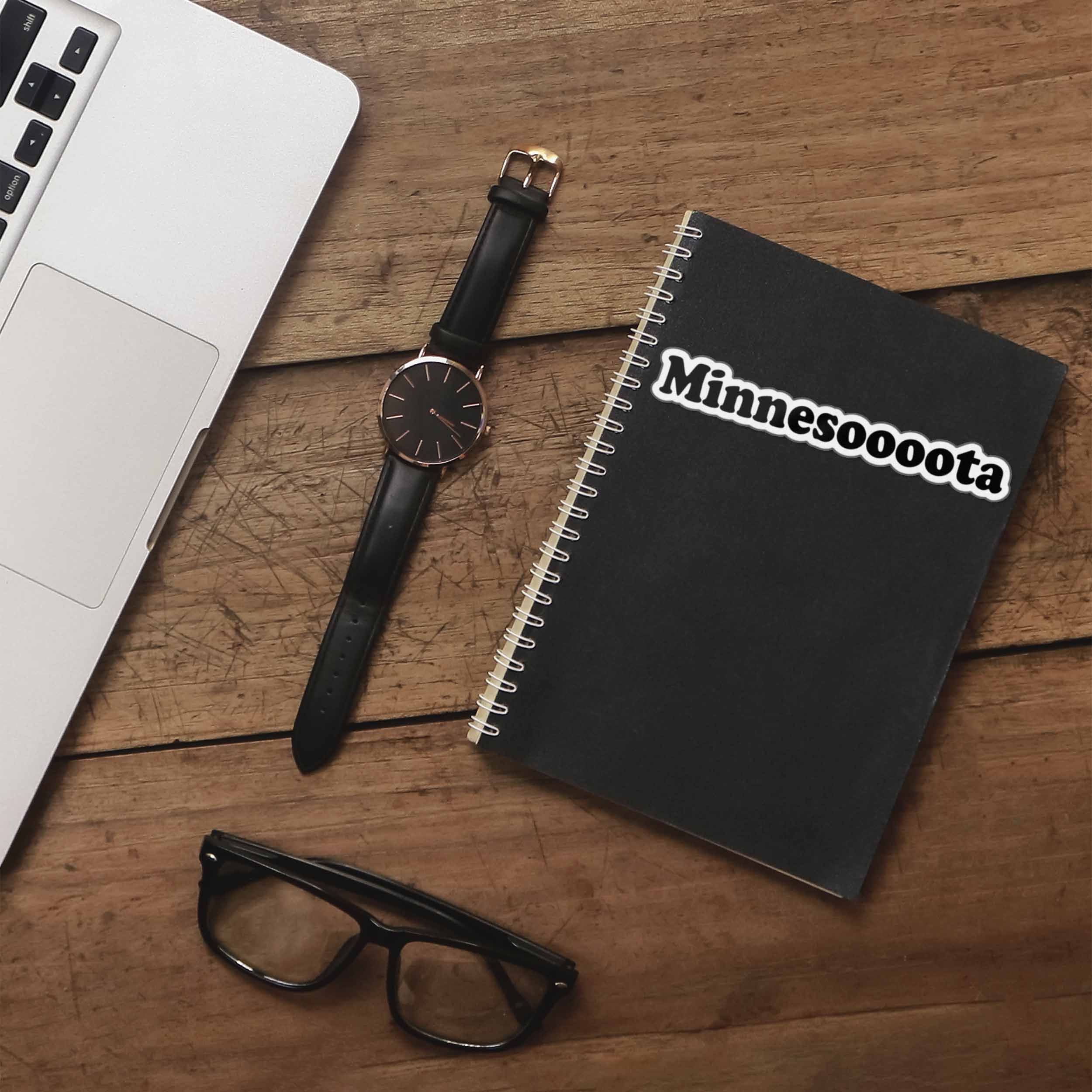 Minnesota Sticker for Hydroflask - Funny Midwest Decals