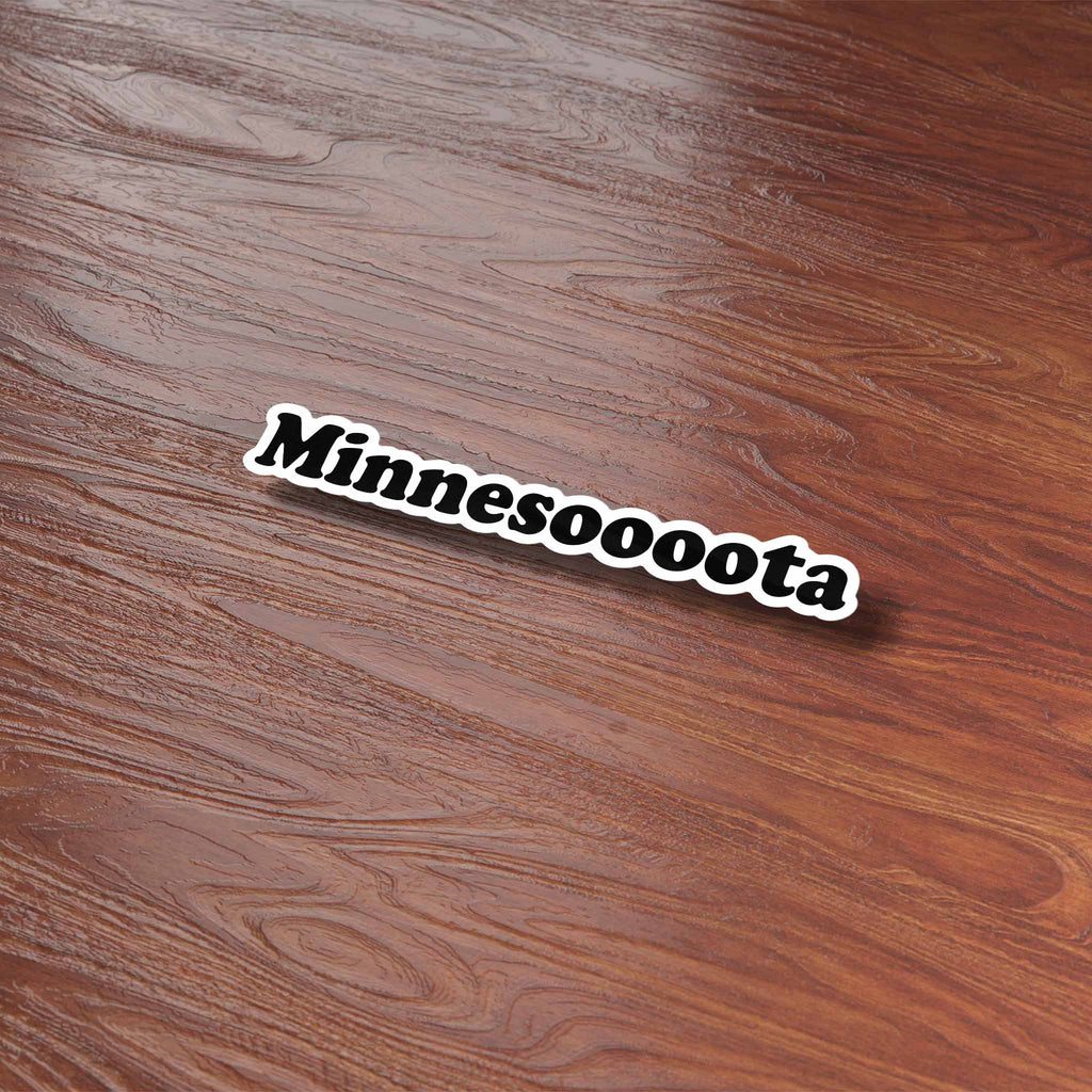 Minnesota Sticker for Hydroflask - Funny Midwest Decals