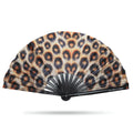 Leopard Print XL Hand Fan