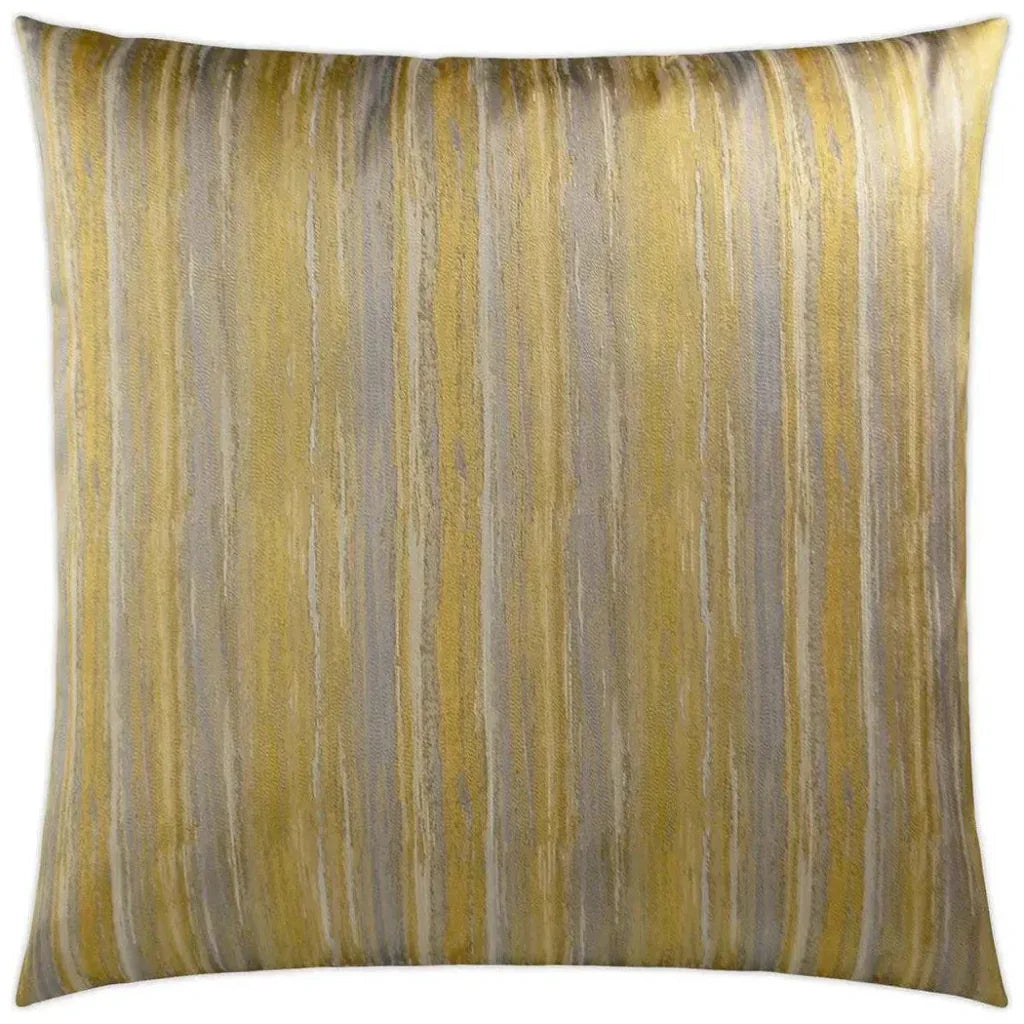 Nimby Bamboo Yellow Throw Pillow With Insert