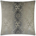 Nina Fog Brown Throw Pillow With Insert