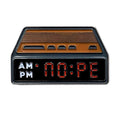 NOPE Alarm Clock Pin