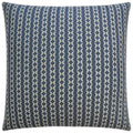 Notch Indigo Blue Throw Pillow With Insert
