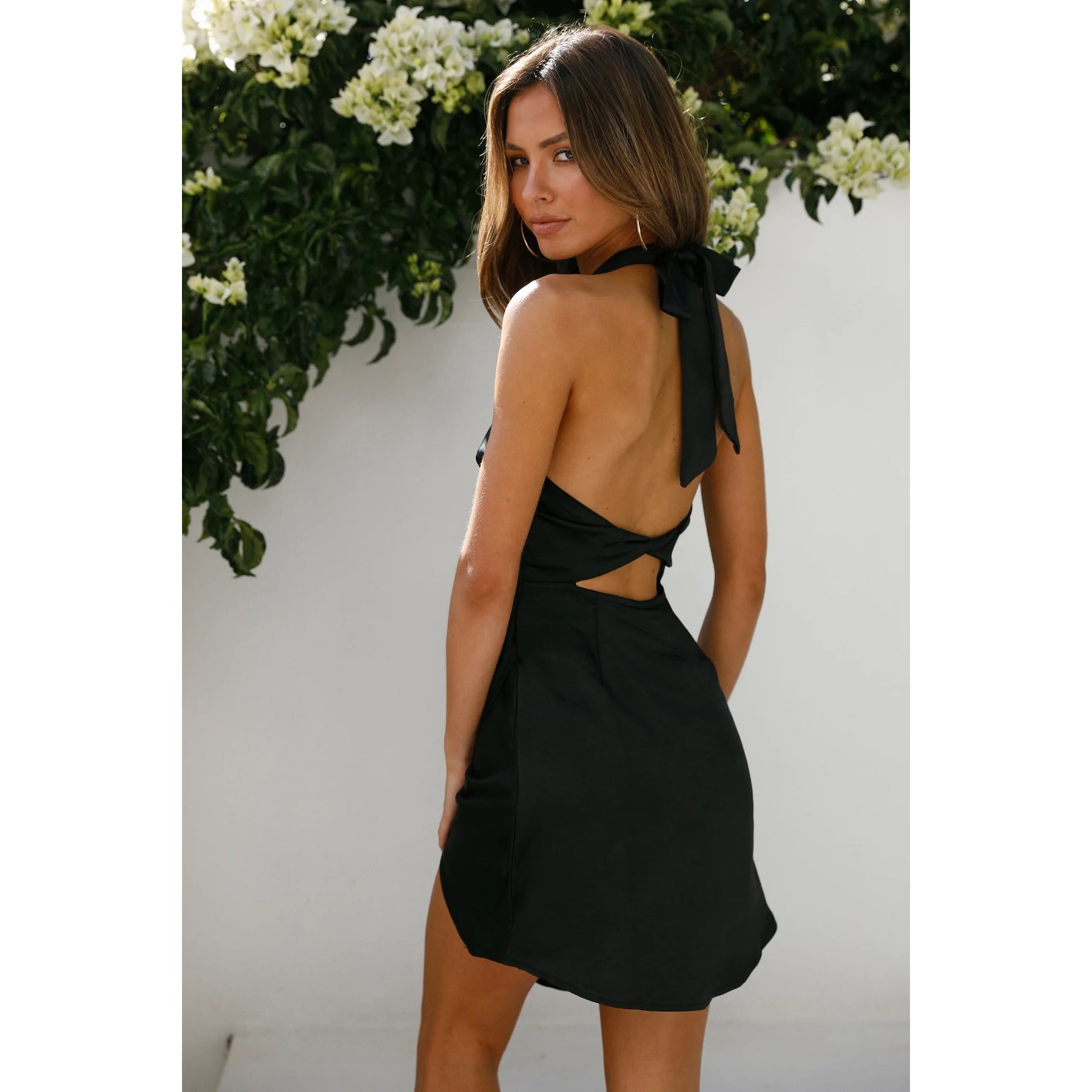Dripped in Satin - Mini Dress