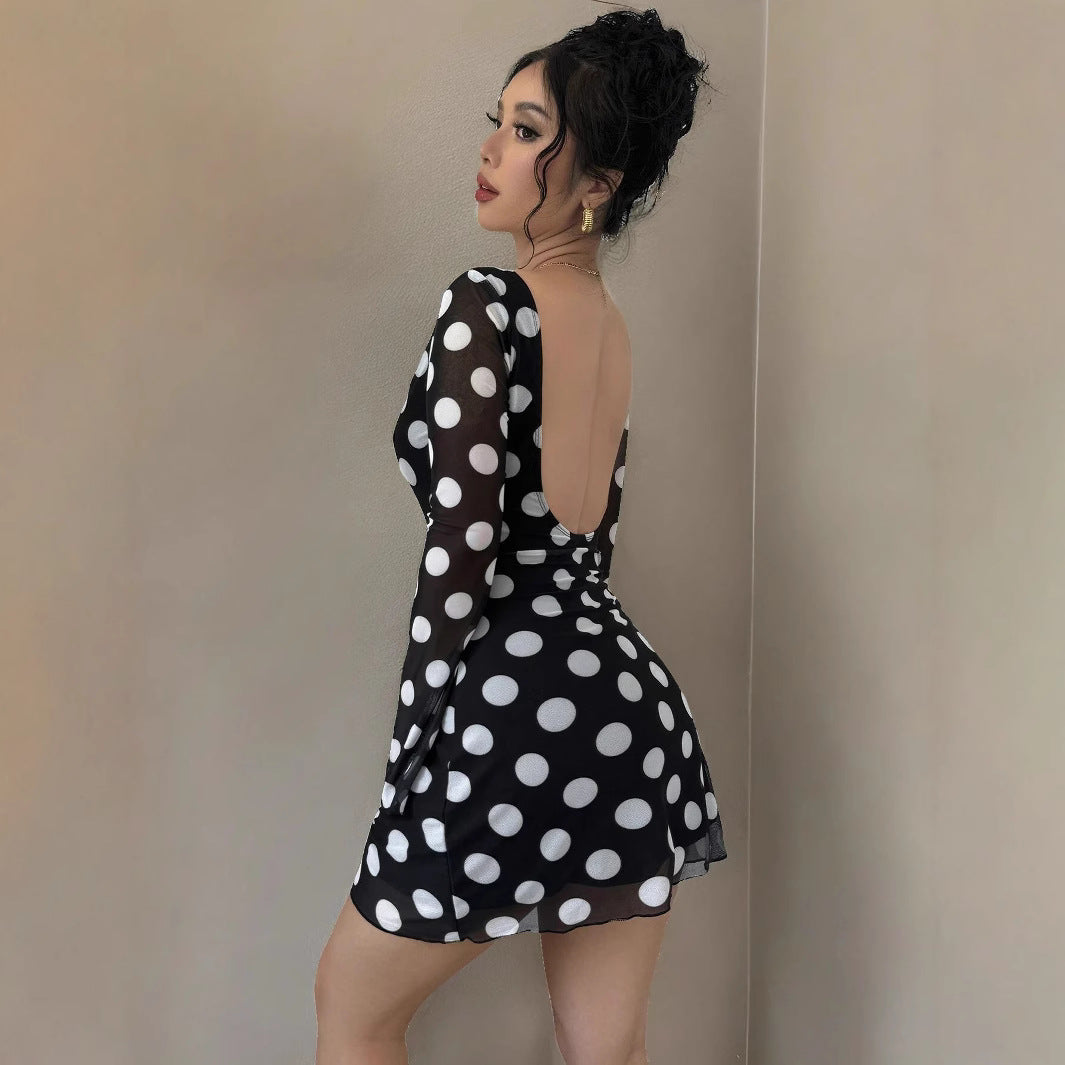 Dots and Spots - Mini Dress