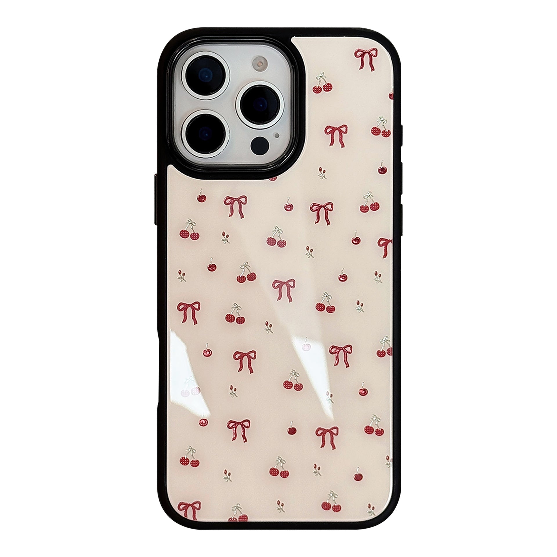 Gilt ins cherry iphone 16 apple 15promax phone case 13/14 glass 12 for 17 premium hard