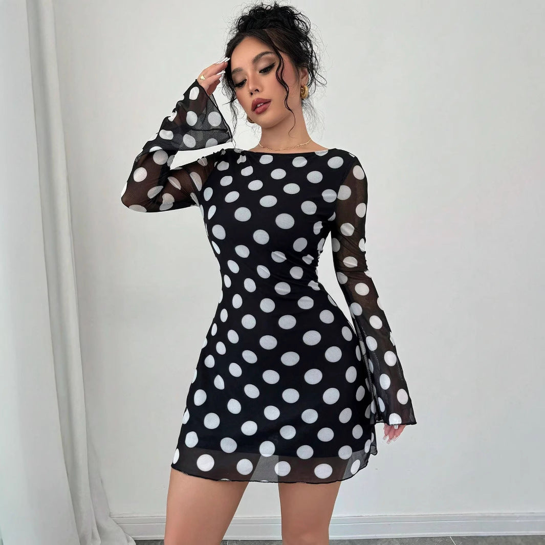 Dots and Spots - Mini Dress