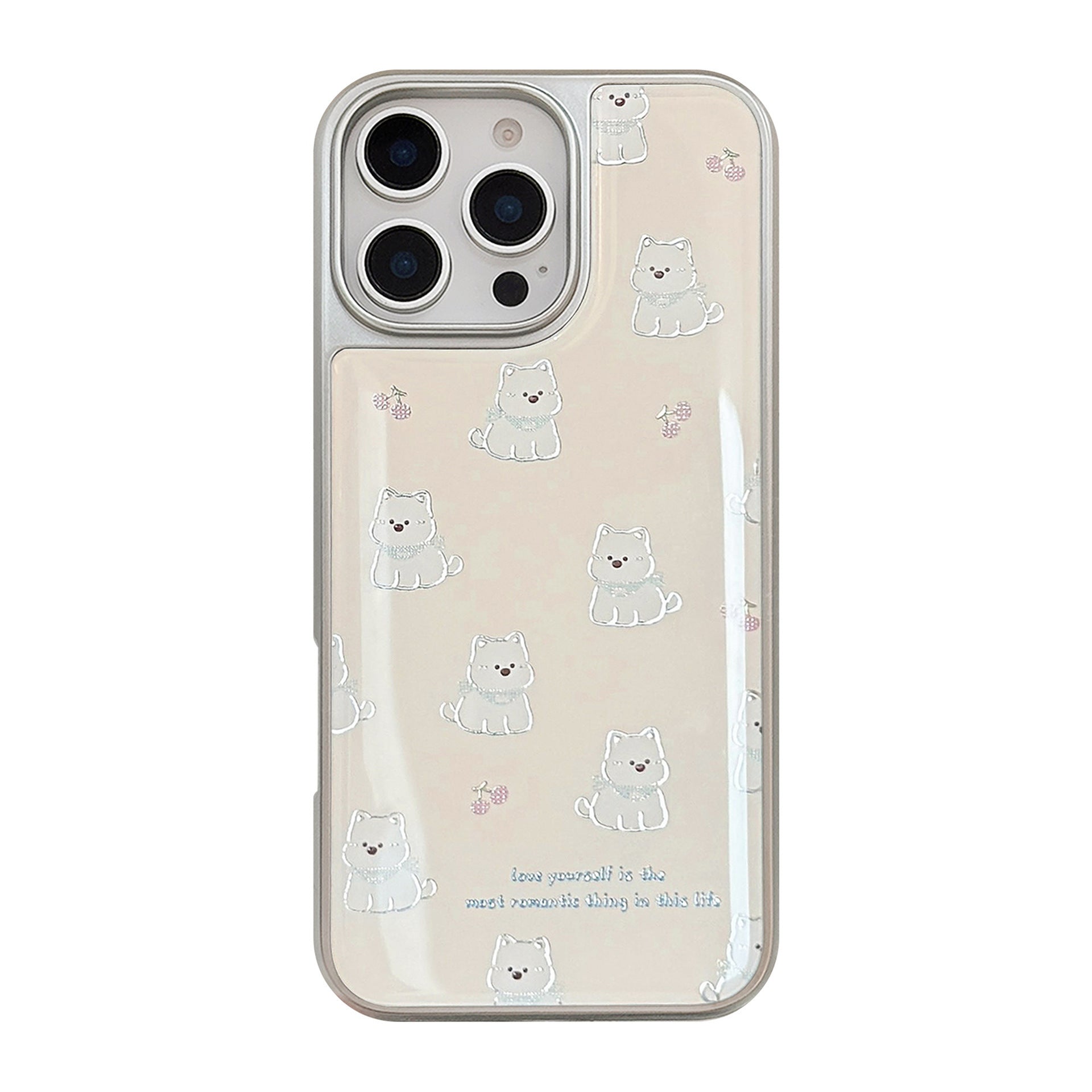 Gilt ins West Highland Applicable Apple 17Pro Max Mobile Phone Case iphone16 Epoxy 13 Electroplating 14 Huawei