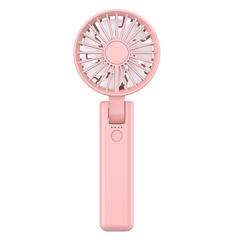 Portable Fan Mini Handheld Fan USB Rechargeable 3 Speed Personal Handheld Small Pocket