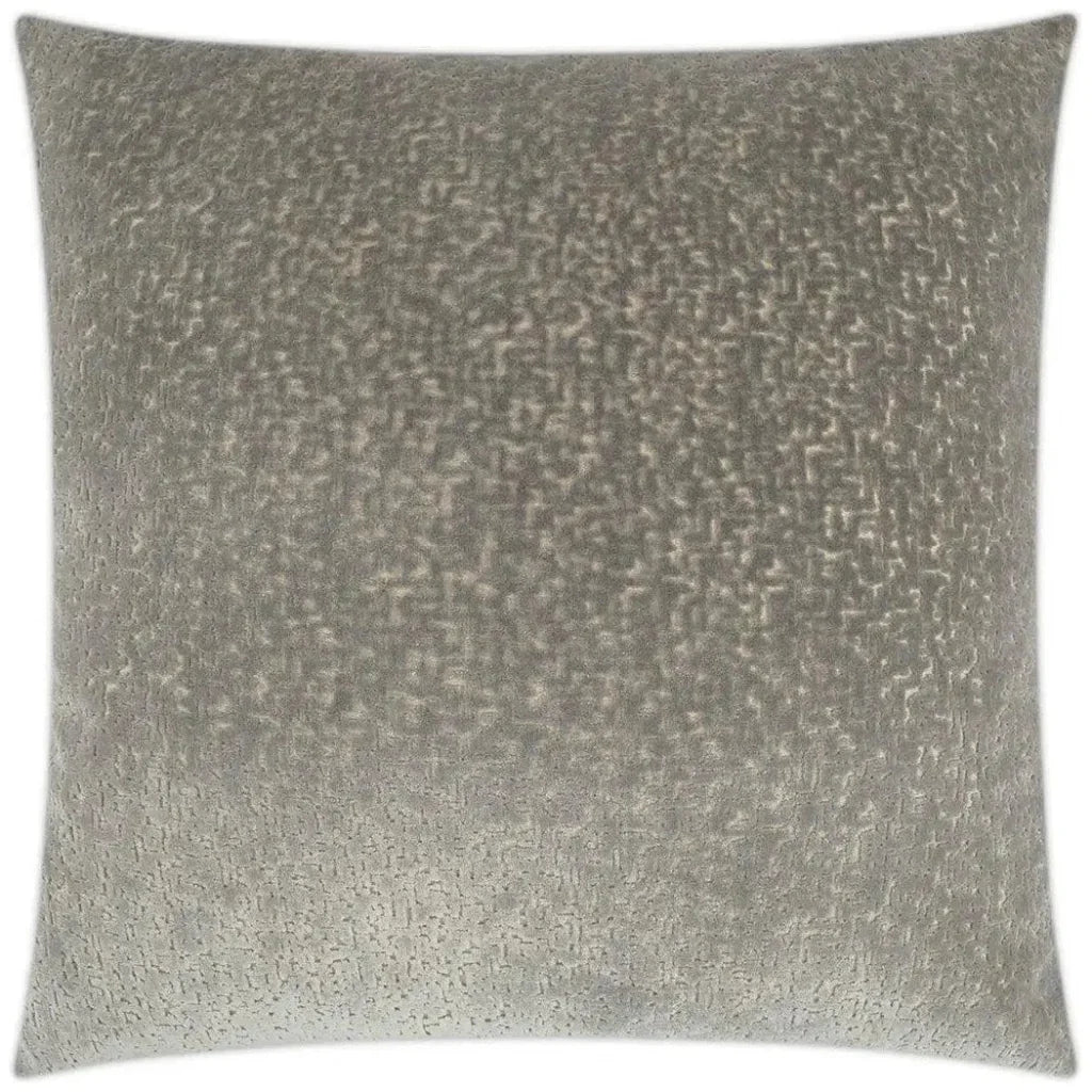 Othello Ash Grey Throw Pillow With Insert