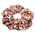 Summer Floral Rainbow Bullet Scrunchie