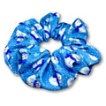 Snowflake Snowman Christmas Bullet Scrunchie