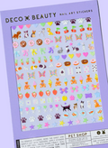 "Pet Shop" Deco Beauty Nail Art Stickers