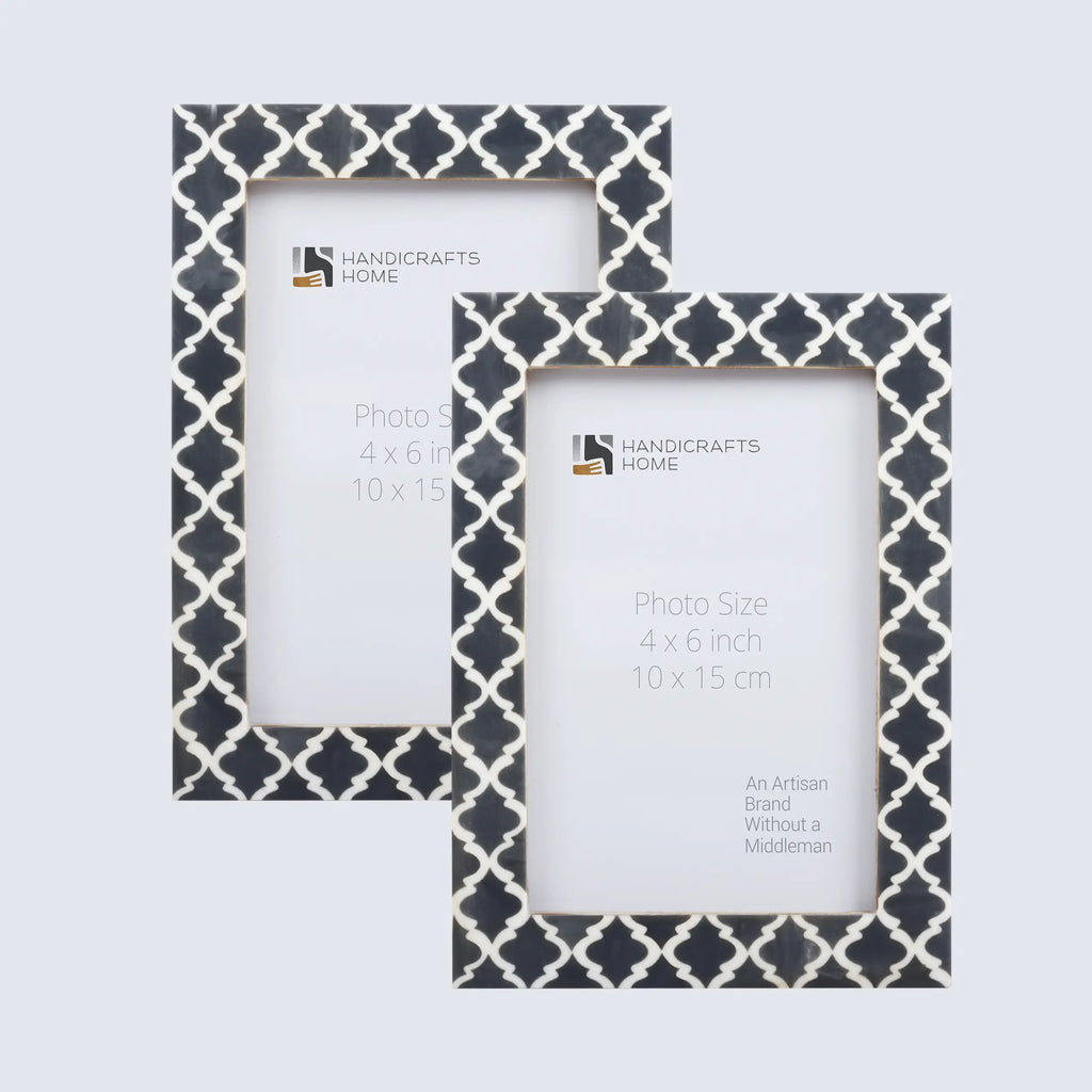 Picture Frame Casablanca Fumar Collection Resin Inlay Pack of 2 – 3 Sizes