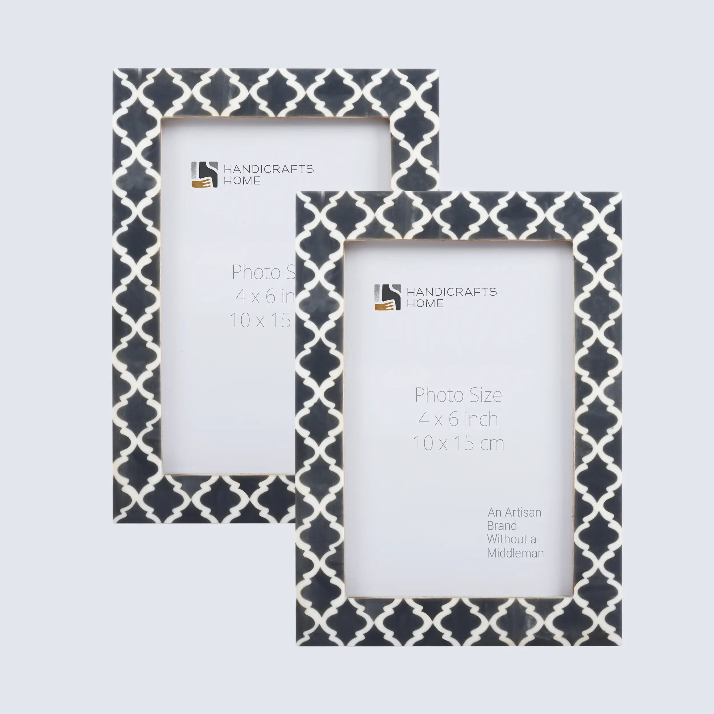 Picture Frame Casablanca Fumar Collection Resin Inlay Pack of 2 – 3 Sizes