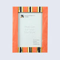 Picture Frame Ink Marble Collection Resin Inlay Peach – 4x6 & 5x7"
