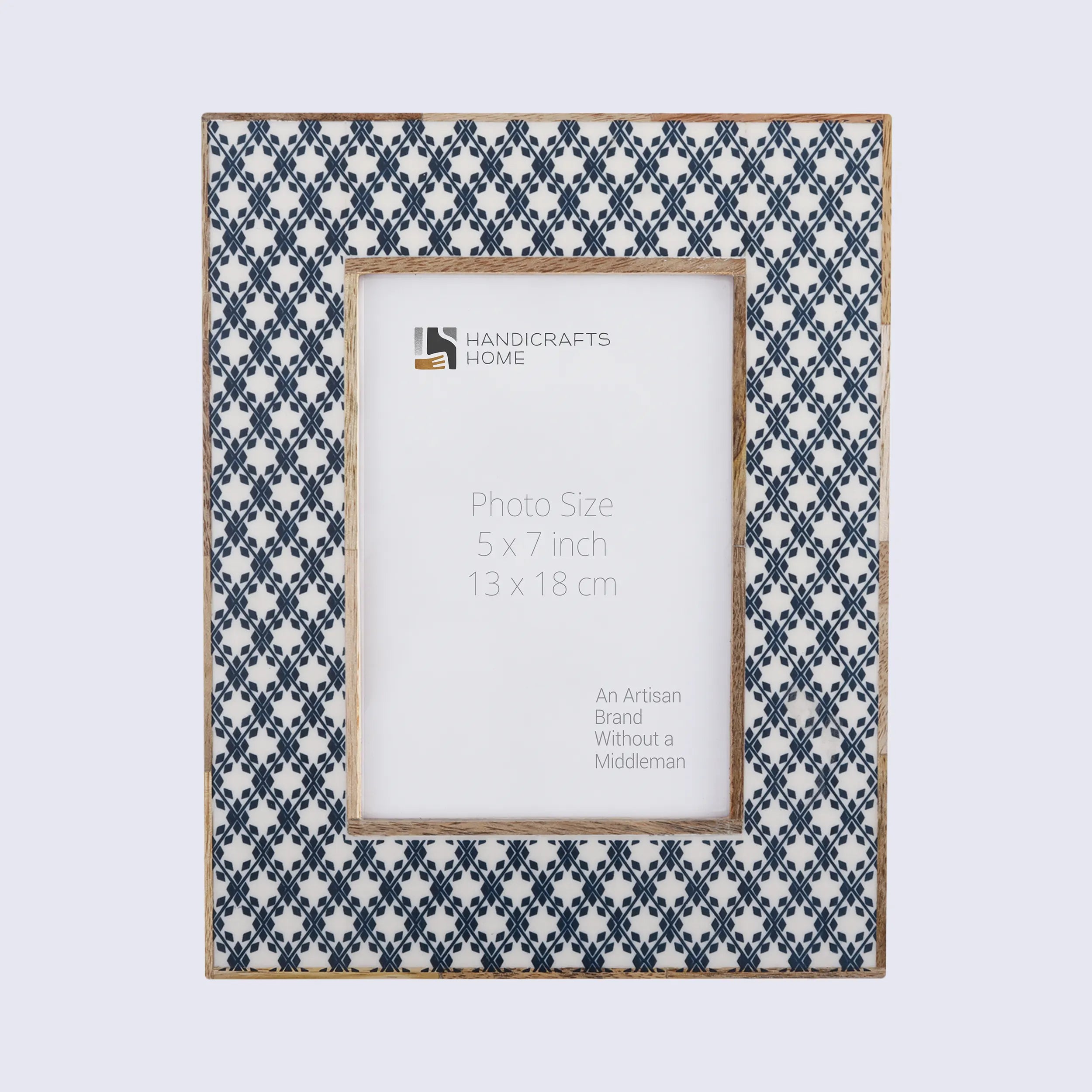 Picture Frame Rhythm Diamonds Collection Resin Inlay - 4x6, 5x7 & 8x10