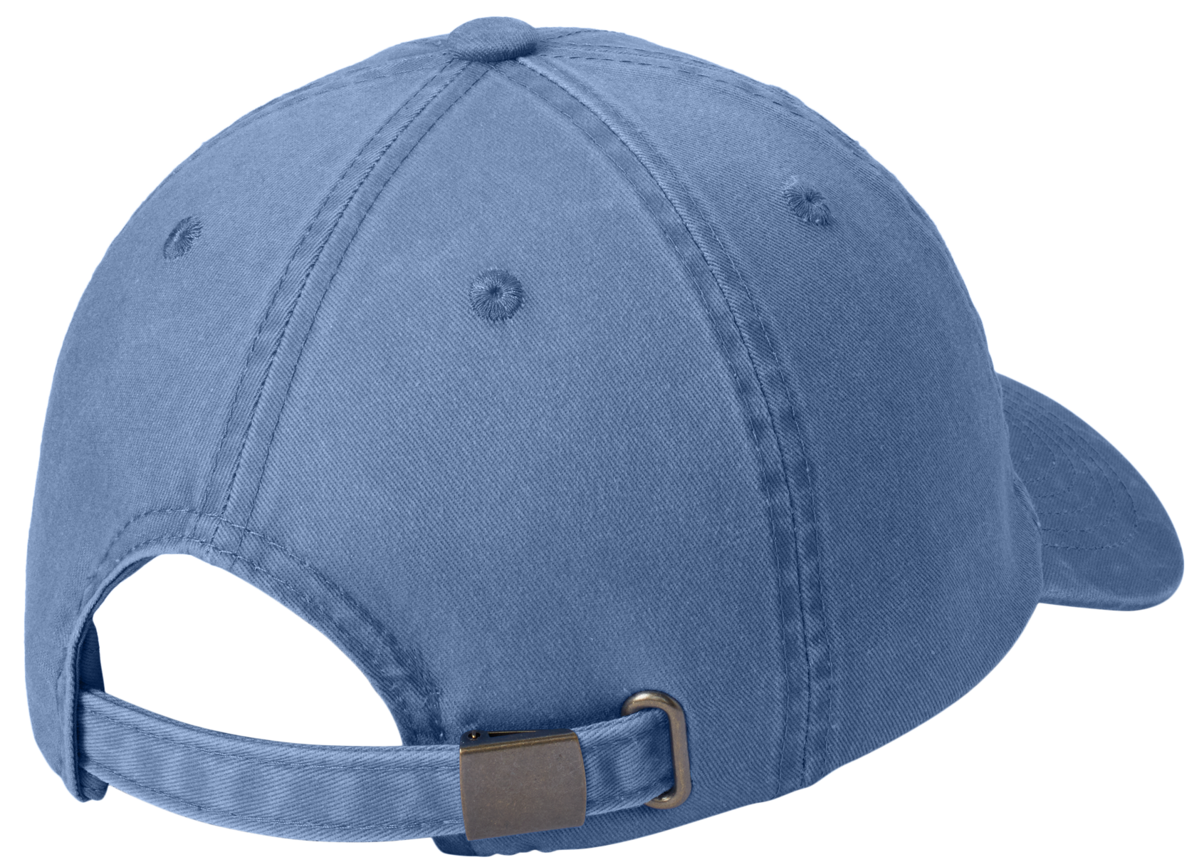 Garment washed Dad Hat - Rainbow Cat Design