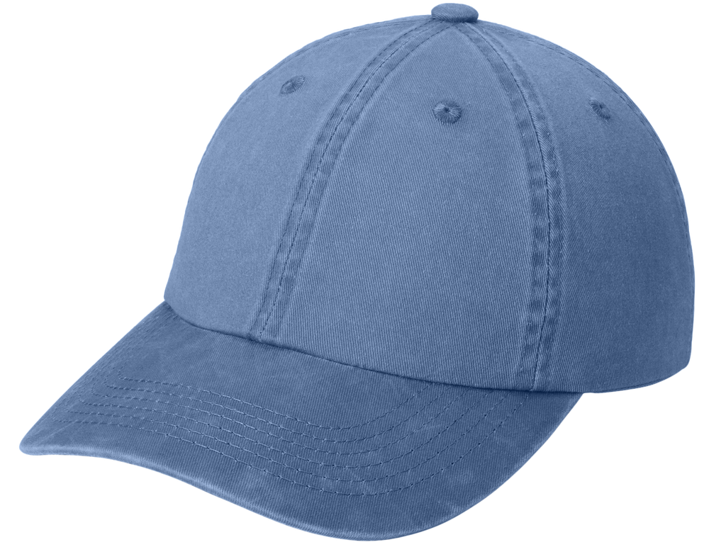 Garment washed Dad Hat - Rainbow Cat Design