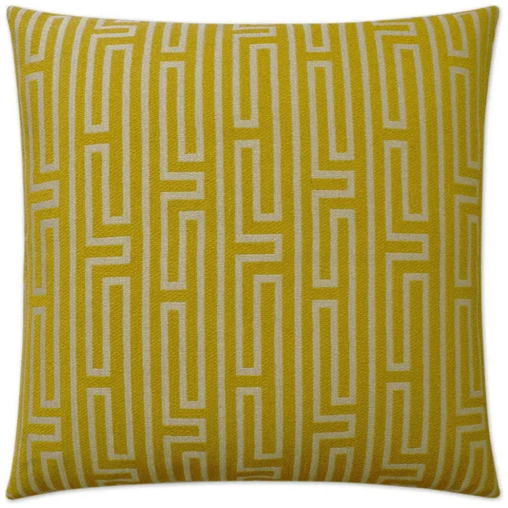 Pandora Mustard Yellow Throw Pillow Insert