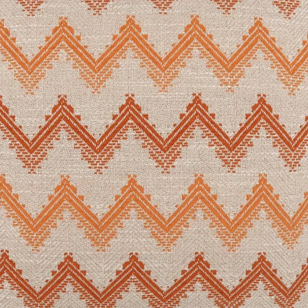 Parquet Paprika Red Throw Pillow With Insert