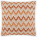 Parquet Paprika Red Throw Pillow With Insert