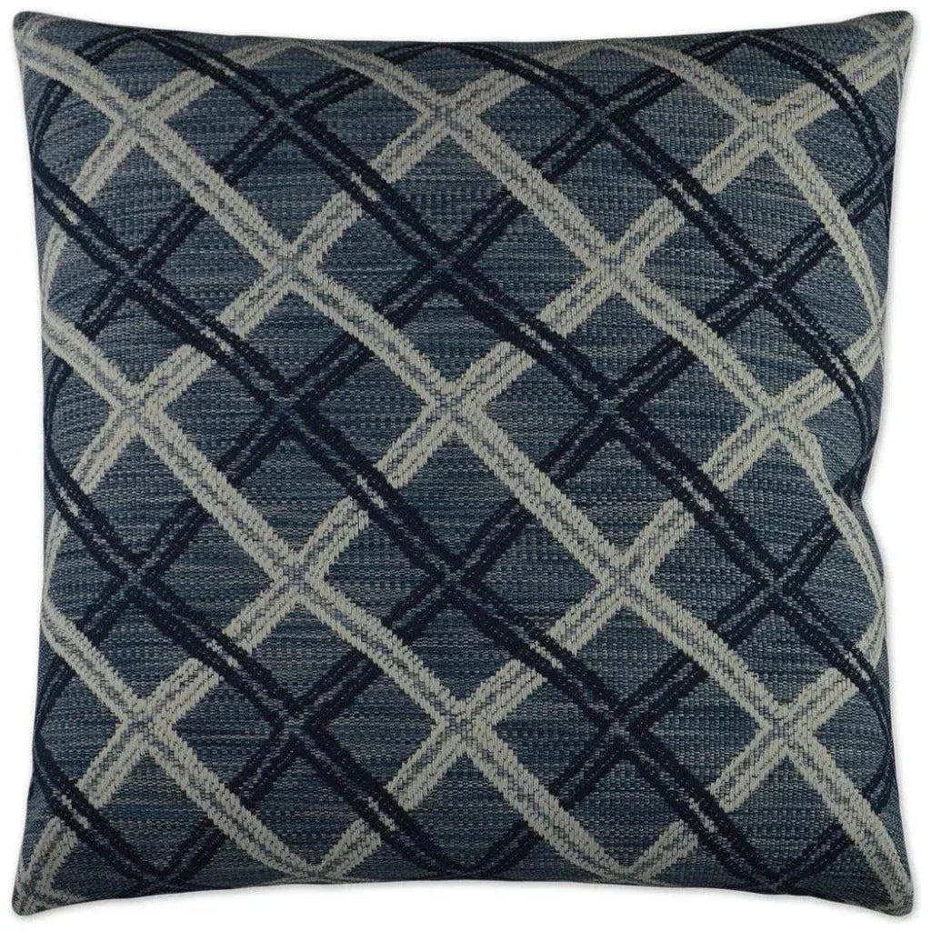 Passata Blue Throw Pillow With Insert