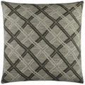 Passata Taupe Brown Throw Pillow With Insert