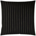 Pennant Black Throw Pillow With Insert