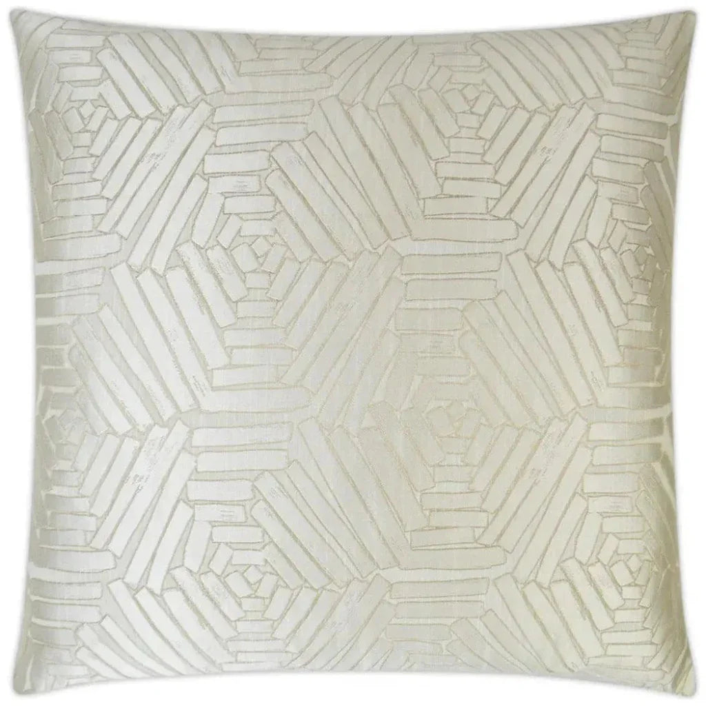 Percy Light Brown Throw Pillow With Insert