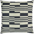 Piano Domino Black Throw Pillow With Insert
