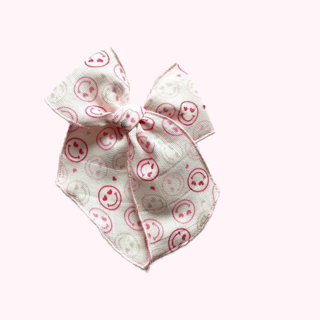 Heart Eyes Gauze Elle Bow