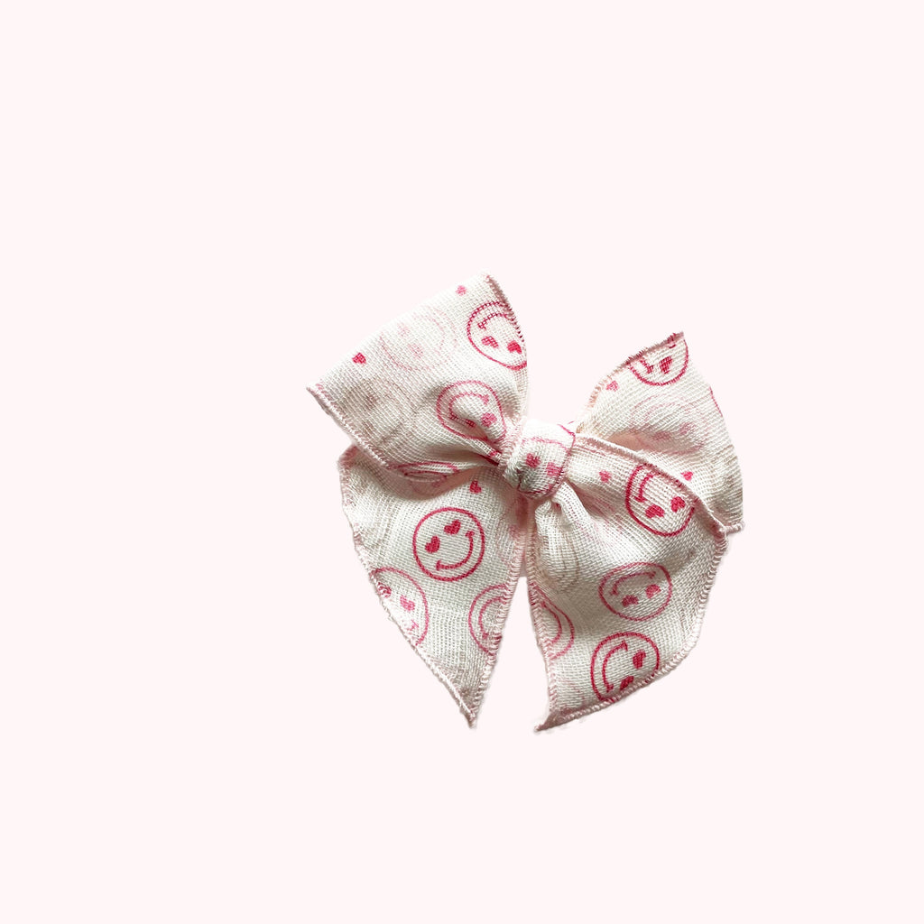 Heart Eyes Gauze Elle Bow