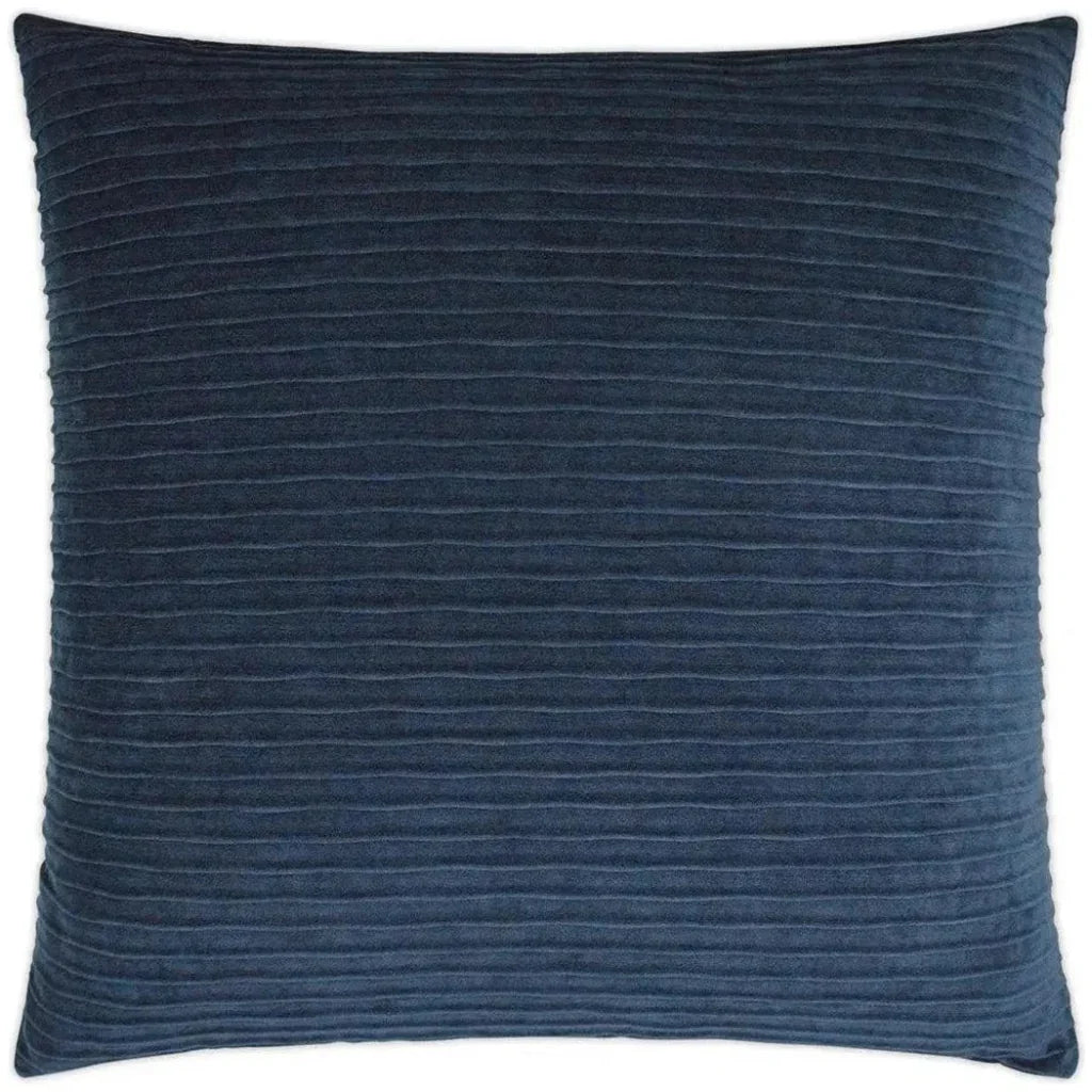 Pleatte Blue Blue Throw Pillow With Insert