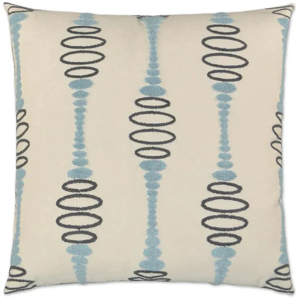 Pogo Blue Throw Pillow With Insert