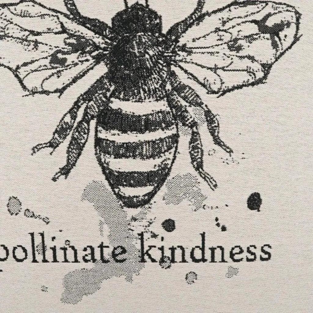 Pollinate White Throw Pillow With Insert