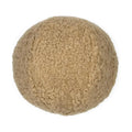 Poodle Ball Tan Brown Throw Pillow Insert