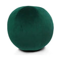 Posh Ball 12" Forest Green Throw Pillow With Insert